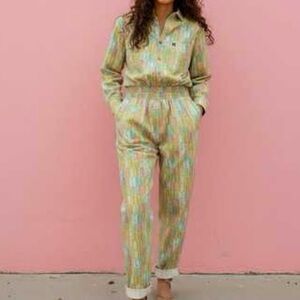 Lucy & Yak Frankie organic cotton  Jumpsuit XL